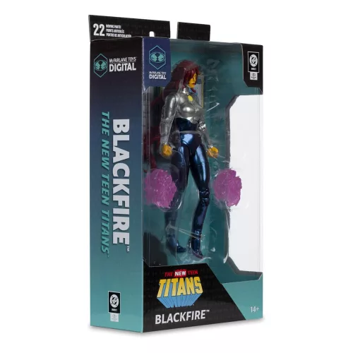 DC Direct McFarlane Toys Digital Action Figure Blackfire (The New Teen Titans) 18 cm