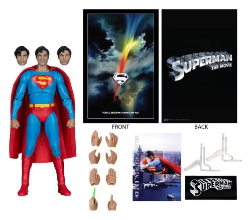 Superman (1978) DC Multiverse Deluxe Theatrical Edition Action Figure Superman 19 cm