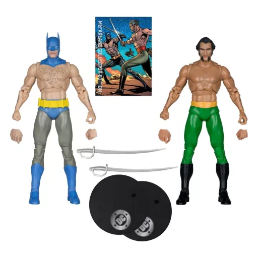 DC Multiverse McFarlane Elite Edition Action Figure 2-Pack Batman vs Ra's al Ghul (Batman #244) (Gold Label) 18 cm