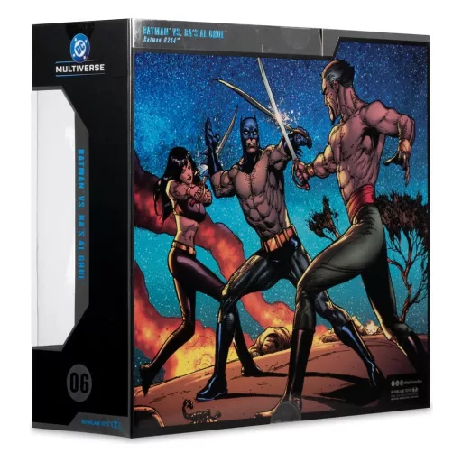 DC Multiverse McFarlane Elite Edition Action Figure 2-Pack Batman vs Ra's al Ghul (Batman #244) (Gold Label) 18 cm