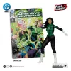 DC Direct Page Punchers Action Figure Jessica Cruz (Green Lanterns # 48) (Red Platinum Edition) 18 cm