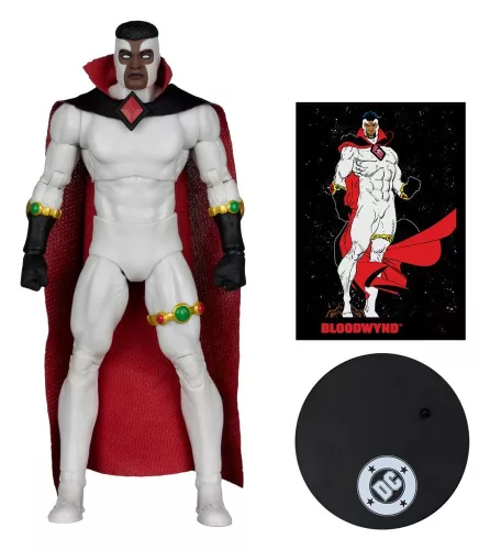 DC Direct Page Punchers Action Figure Bloodwynd (Justice League #77) (Red Platinum Edition) 18 cm