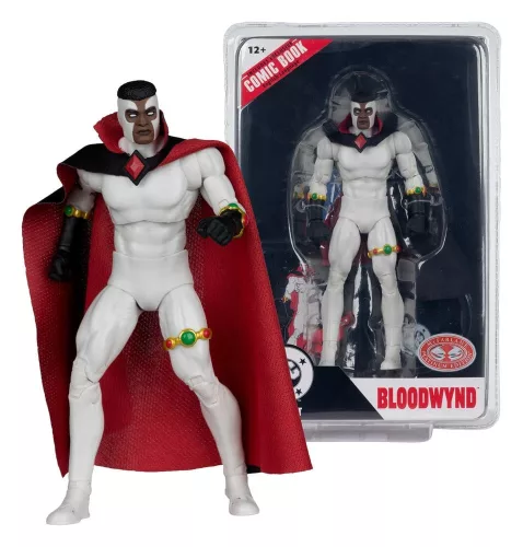 DC Direct Page Punchers Action Figure Bloodwynd (Justice League #77) (Red Platinum Edition) 18 cm