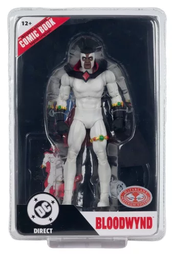 DC Direct Page Punchers Action Figure Bloodwynd (Justice League #77) (Red Platinum Edition) 18 cm