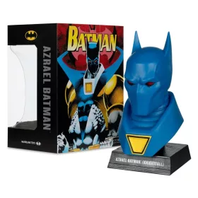   Batman DC Direct Mini-Replica 1/3 Azrael Batman Mask (Batman: Knightfall) (Gold Label Collection) 18 cm