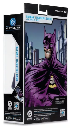 DC Multiverse Action Figure Batman (Injustice Gang) (JLA: Rock of Ages) (Red Platinum Edtion) 18 cm