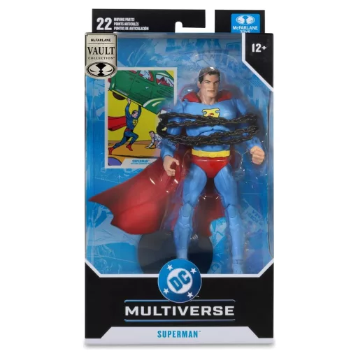 DC Multiverse McFarlane Vault Collection Action Figure Superman (Action Comics) 18 cm