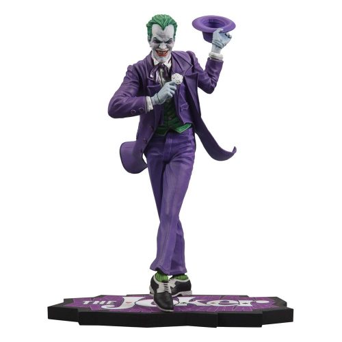 DC Direct Resin Statue 1/10 The Joker: Purple Craze - The Joker by Alex Ross 19 cm