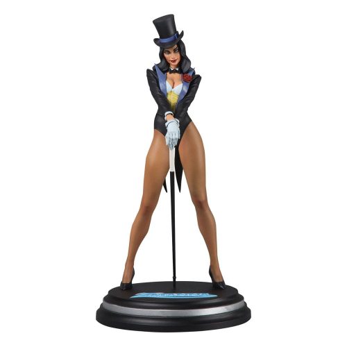 DC Direct DC Cover Girls Resin Szobor Zatanna by J. Scott Campbell 23 cm