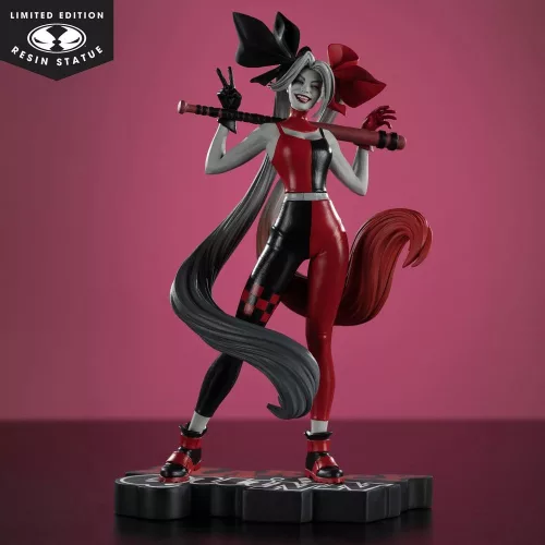 DC Direct Harley Quinn: Red, White & Black Statue 1/10 Harley Quinn by Alex Garner 21 cm