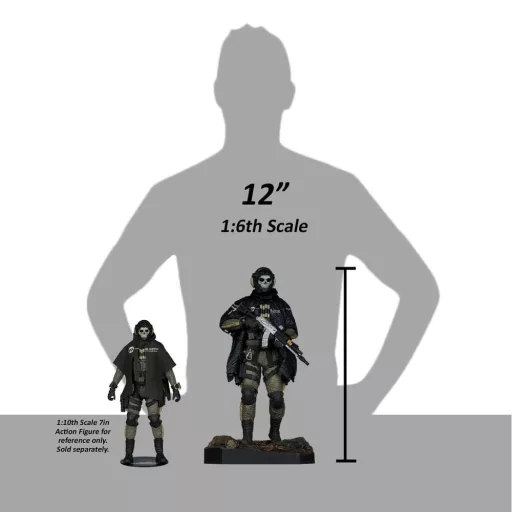 Call of Duty: Modern Warfare 4 Statue 1/6 Ghost 32 cm