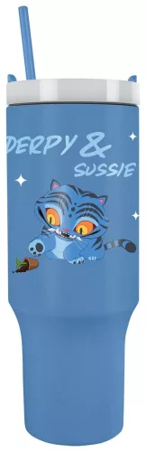 KPop Demon Hunters Stainless Steel tumbler Fuzzy Derpy 1130 ml