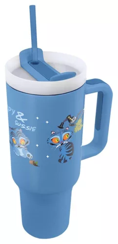 KPop Demon Hunters Stainless Steel tumbler Fuzzy Derpy 1130 ml