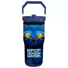   KPop Demon Hunters Stainless Steel tumbler Derpy Tiger 600 ml