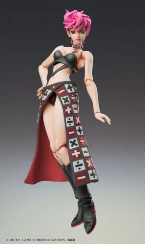 JoJo's Bizarre Adventure Part 5 Super Action Figura Chozokado Trish Una Black Ver. 15 cm