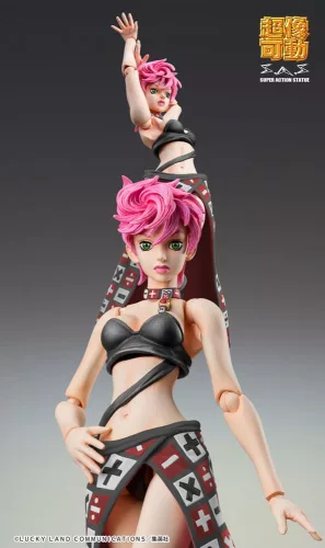 JoJo's Bizarre Adventure Part 5 Super Action Figura Chozokado Trish Una Black Ver. 15 cm