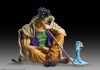 JoJo's Bizarre Adventure Part 3: Stardust Crusaders Figura Legend N'Doul & GEB 9 cm