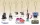 JoJo's Bizarre Adventure: Stardust Crusaders Mini figures Set Chozo Mascot Strap Collection Blind Box (6)