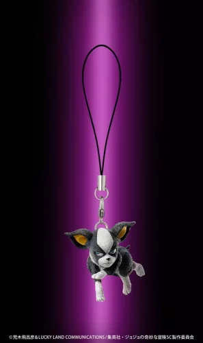 JoJo's Bizarre Adventure: Stardust Crusaders Mini figures Set Chozo Mascot Strap Collection Blind Box (6)