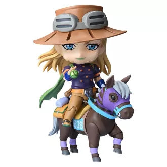   JoJo's Bizarre Adventure Steel Ball Run Nendoroid Action Figure Gyro Zeppeli DX Ver. 10 cm