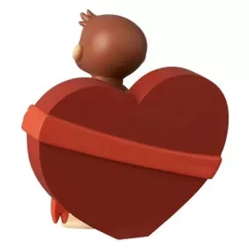Curious George UDF Mini Figure w/Heart 6 cm