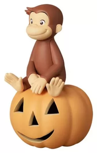Curious George UDF Mini Figure w/Pumpkin 6 cm