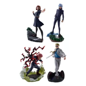   Jujutsu Kaisen Petitrama Series Trading Figura 4-Set Jujutsu Kaisen Series Vol.2 Set 9 cm
