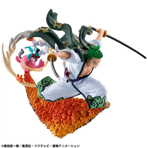 One Piece Petitrama PVC Mini Statue Logbox Re Birth Wano Kuni Vol. 1 Set 9 cm