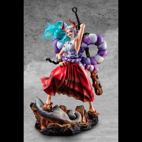 One Piece Portrait Of Pirates WA-MAXIMUM PVC Yamato Szobor 27 cm