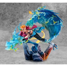   One Piece P.O.P MAS Maximum PVC Statue Marco the Phoenix Leader of 1st group of Whitebeard Pirates 32 cm