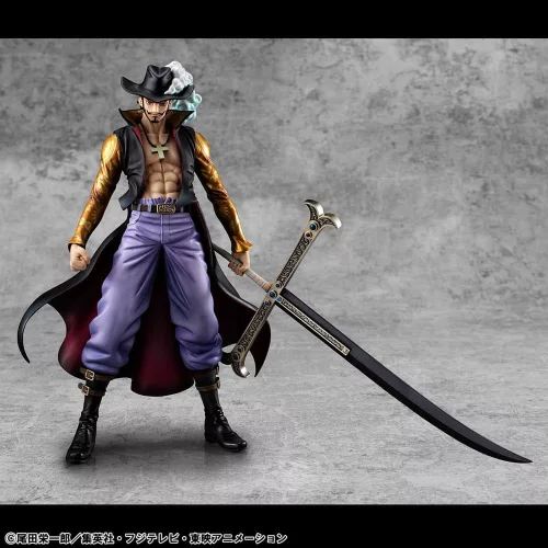 One Piece P.O.P SA-MAXIMUM PVC Statue Hawk Eye Dracule Mihawk Ver. R 29 cm