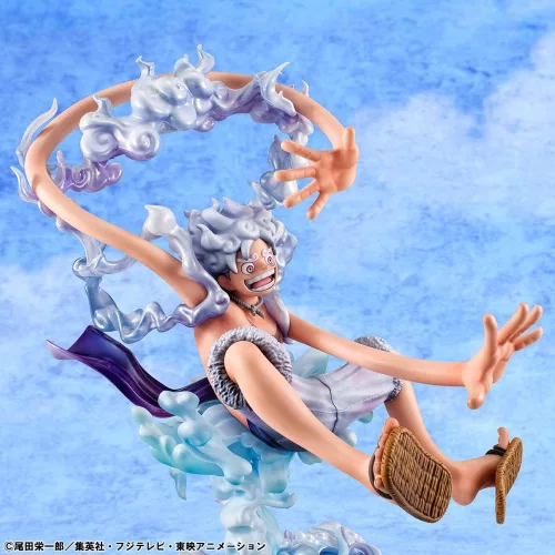 One Piece Portrait.Of.Pirates PVC Figure Evolutionary History" Monkey D. Luffy "Gear Fifth" 26 cm"