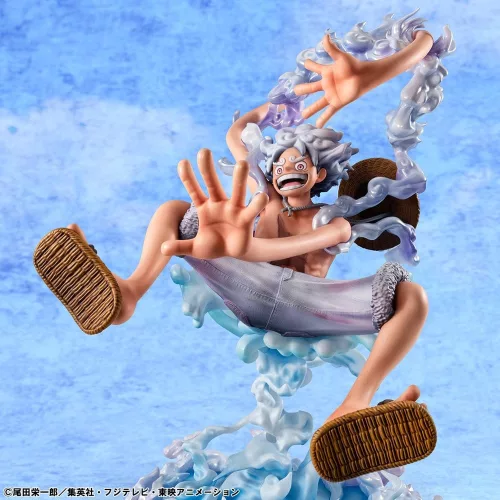 One Piece Portrait.Of.Pirates PVC Figure Evolutionary History" Monkey D. Luffy "Gear Fifth" 26 cm"