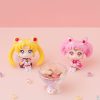 Sailor Moon Cosmos The Movie Look Look Up PVC Statues Eternal Sailor Moon & Eternal Sailor Chibi Moon LTD Ver. 11 cm