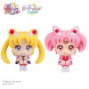 Sailor Moon Cosmos The Movie Look Look Up PVC Statues Eternal Sailor Moon & Eternal Sailor Chibi Moon LTD Ver. 11 cm