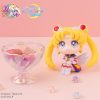 Sailor Moon Cosmos The Movie Look Look Up PVC Statues Eternal Sailor Moon & Eternal Sailor Chibi Moon LTD Ver. 11 cm