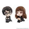 Harry Potter Look Up PVC Szobor Hermione & Harry 11 cm