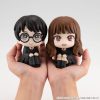 Harry Potter Look Up PVC Szobor Hermione & Harry 11 cm