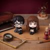 Harry Potter Look Up PVC Szobor Hermione & Harry 11 cm