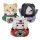 Naruto Shippuden Mega Cat Project Trading Figures Nyanto! The Big Nyaruto Series The Sannin Set 10 cm (With Gift)