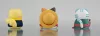 One Piece Mega Cat Project Trading Figure 3-Pack Nyan Piece Nyan! Happy Trio 2024 Limited Ver. 3 cm