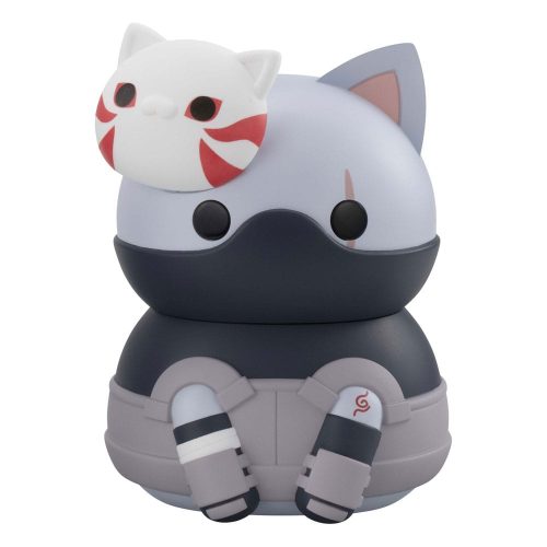 Naruto Shippuden Mega Cat Project Nyanto! The Big Nyaruto Series Trading Figura Kakashi Hatake Anbu Ver. 10 cm