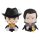 One Piece Look Up PVC Statues Dracule Mihawk & Crocodile 11 cm (with gift)