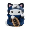 Naruto-Nyaruto! Mega Cat Project Nyaruto! Trading Figures Beckoning cat fortune one more time 7 cm Assortment (6)