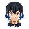 Demon Slayer: Kimetsu no Yaiba Look Up PVC Szobor Inosuke Hashibira Bossy Ver. 11 cm