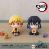 Demon Slayer: Kimetsu no Yaiba Look Up PVC Szobor Zenitsu Agatsuma Smile Ver. & Inosuke Hashibira Bossy Ver. 11 cm (with gift)