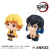 Demon Slayer: Kimetsu no Yaiba Look Up PVC Szobor Zenitsu Agatsuma Smile Ver. & Inosuke Hashibira Bossy Ver. 11 cm (with gift)