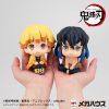 Demon Slayer: Kimetsu no Yaiba Look Up PVC Szobor Zenitsu Agatsuma Smile Ver. & Inosuke Hashibira Bossy Ver. 11 cm (with gift)