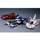 Future GPX Cyber Formula Járművek 1/18 3-Pack 10's Cyber Formula world grand prix set Heritage Edition 14 cm