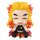 Demon Slayer: Kimetsu no Yaiba Look Up PVC Szobor Rengoku Kyoujurou Smile Ver. 11 cm